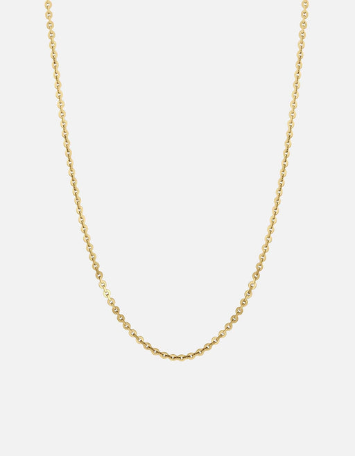 Miansai Necklaces Rio Chain Necklace, Gold Vermeil Polished Gold / 21 in.