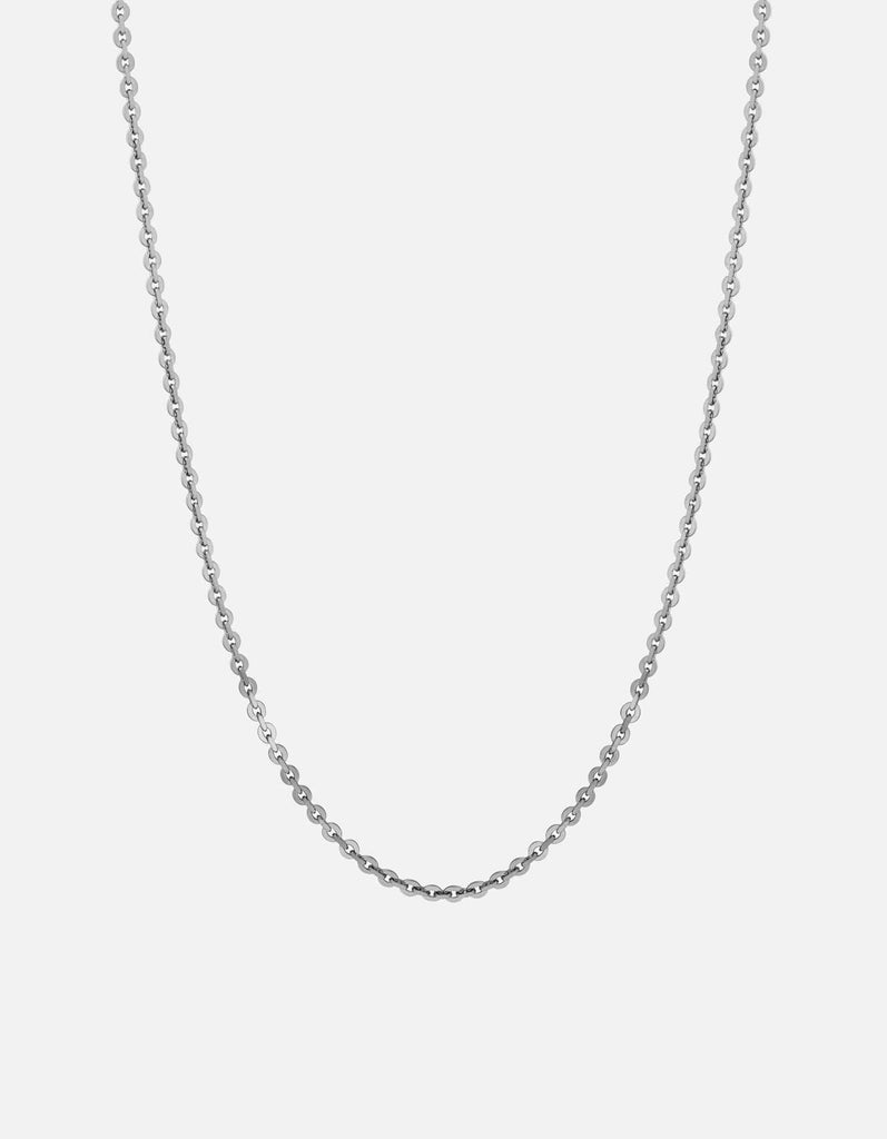 Miansai Necklaces Rio Chain Necklace, Sterling Silver Polished Silver / 21 in.
