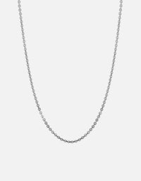 Miansai Necklaces Rio Chain Necklace, Sterling Silver Polished Silver / 21 in.