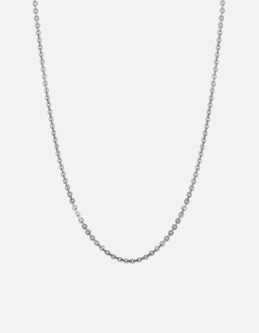Miansai Necklaces Rio Chain Necklace, Sterling Silver Polished Silver / 21 in.