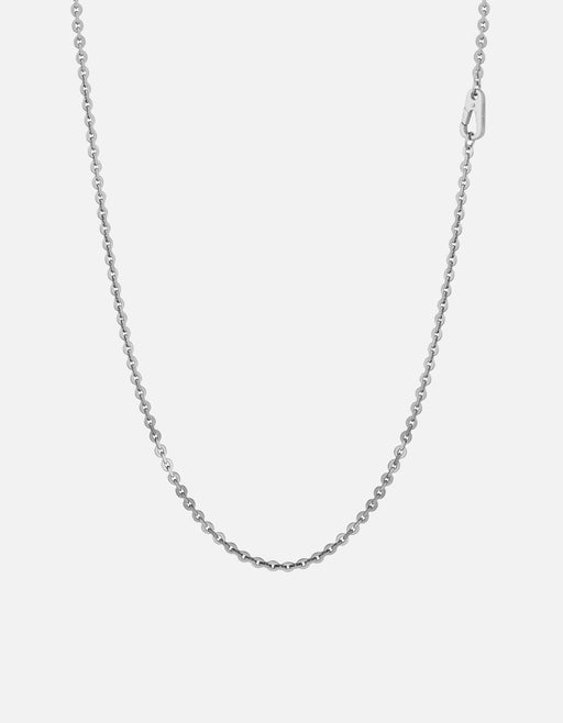 Miansai Necklaces Rio Chain Necklace, Sterling Silver Polished Silver / 21 in.