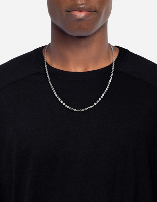 Miansai Necklaces Rio Chain Necklace, Sterling Silver Polished Silver / 21 in.