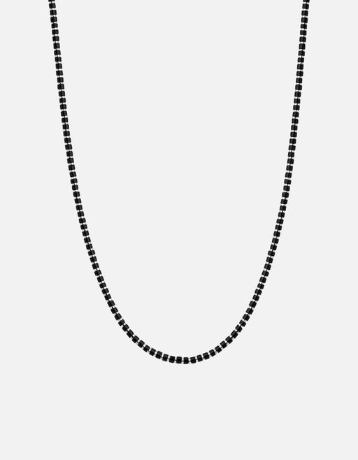 Miansai Necklaces Kato Onyx Necklace, Sterling Silver Black / 22 in.