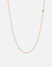 Miansai Necklaces Orb 1.5mm Chain Necklace, Gold Vermeil Polished Gold / 21 in.