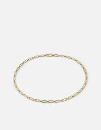 Miansai Necklaces Marinero Chain Link Choker, Gold Vermeil Polished Gold / 15 in.