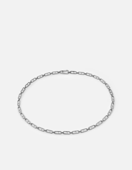 Miansai Necklaces Marinero Chain Link Choker, Sterling Silver Polished Silver / 15 in.
