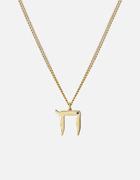 Miansai Necklaces Chai Necklace, Gold Vermeil/Sapphire Blue/Gold / 22 in.