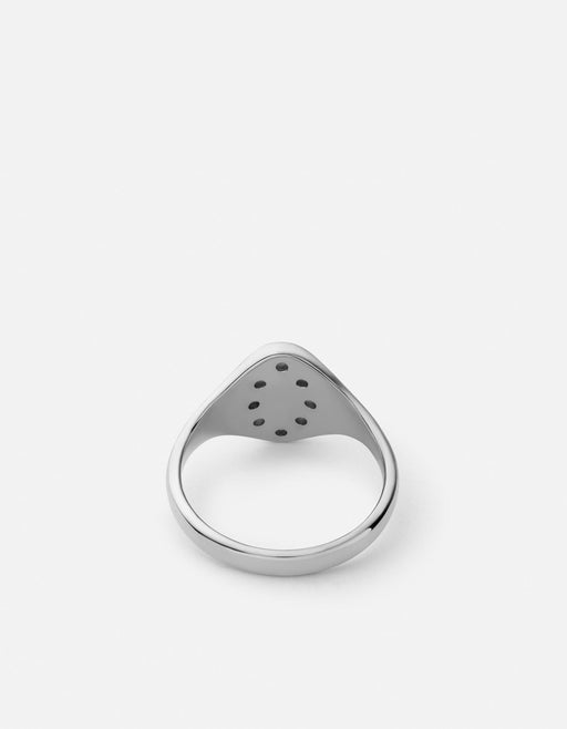Miansai Rings Octo Ring, Sterling Silver/Diamonds