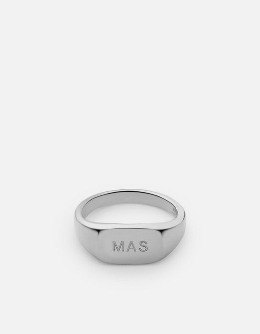 Miansai Rings Arden Ring, Sterling Silver
