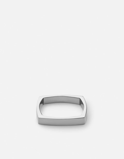 Miansai Rings Level Ring, Sterling Silver