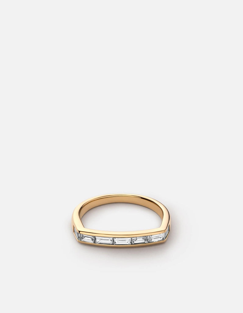 Miansai Rings Totem Ring w/ Diamonds White / 10