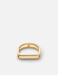 Miansai Rings Nev Ring, Gold Vermeil Polished Gold / 5