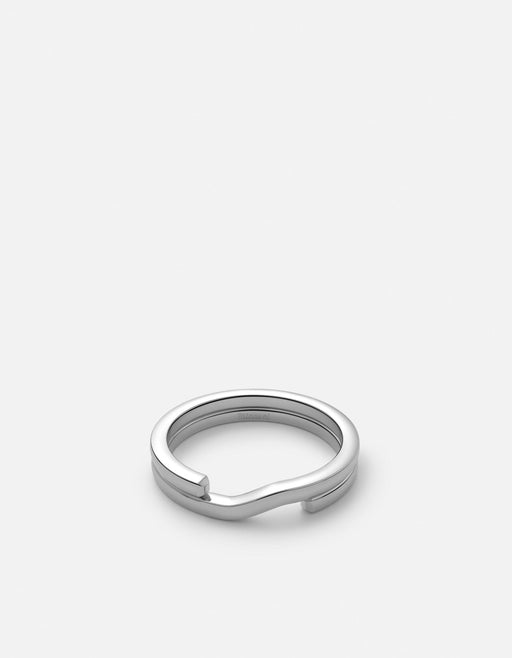 Miansai Rings Key Ring, Sterling Silver Polished Silver / 10