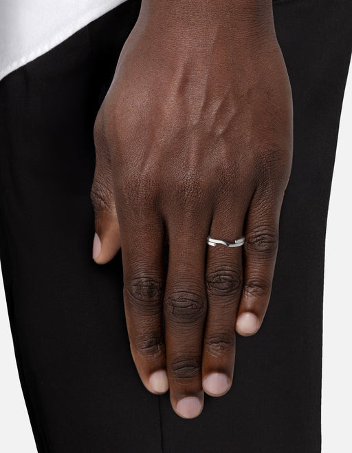 Miansai Rings Key Ring, Sterling Silver