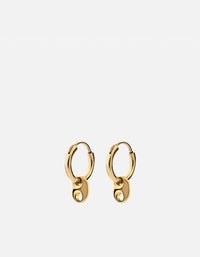 Miansai Earrings Pyper Huggie Earrings, Gold Vermeil Polished Gold / Pair