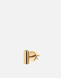 Miansai Earrings Wren Green Onyx Stud Earring, Gold Vermeil Green / Single