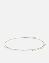 Miansai Waist Chains Sania Pearl Waist Chain, Gold Vermeil Polished Gold / 28-32 in.
