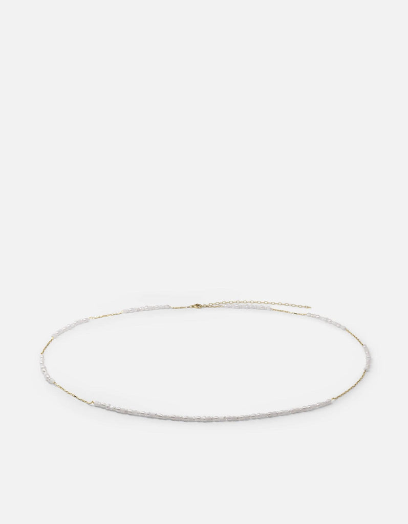 Miansai Waist Chains Daija Waist Chain, Gold Vermeil/Pearls Polished Gold / 28-32 in.