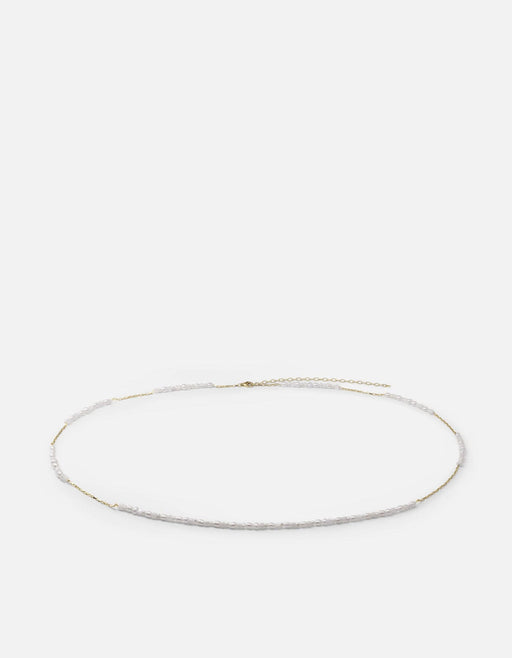 Miansai Waist Chains Daija Waist Chain, Gold Vermeil/Pearls Polished Gold / 28-32 in.