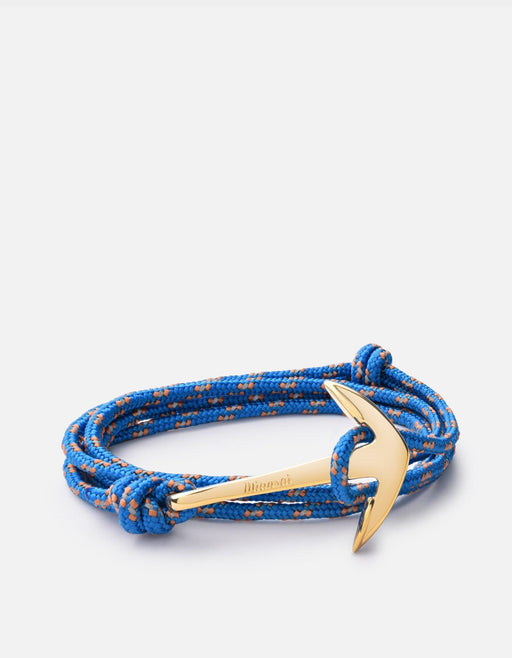 Miansai Hooks/Anchors Anchor Rope, Gold Caribbean / Gold Plated / Monogram: No