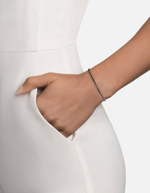 Miansai Bracelets 2mm Braided Chain Bracelet, Sterling Silver