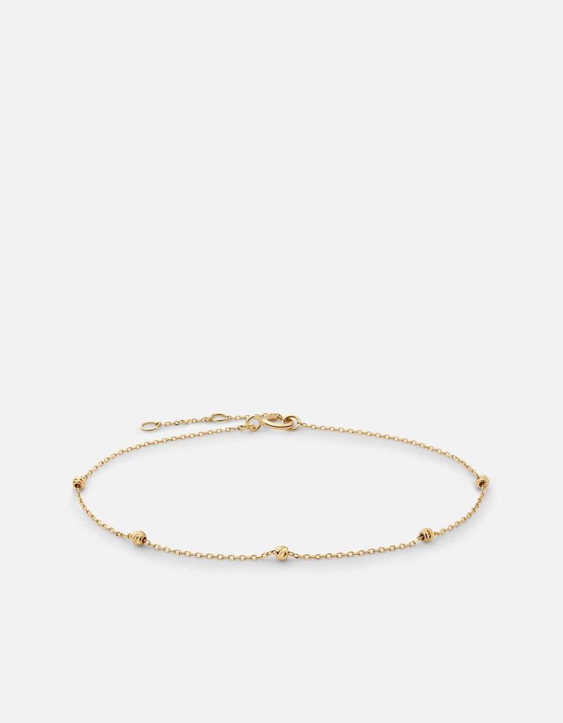 Miansai Bracelets Balon Bracelet, 14k Gold Polished Gold / S