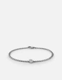 Miansai Bracelets North Star Chain Bracelet, Sterling Silver Polished Silver / S