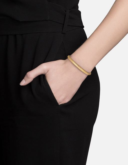 Miansai Bracelets Hana Bracelet, Gold Vermeil Polished Gold / S