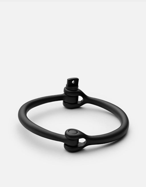 Miansai Cuffs Reeve Cuff, Noir Matte Black / L