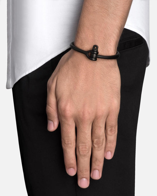 Miansai Cuffs Reeve Cuff, Noir Matte Black / L