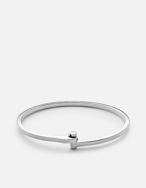Miansai Cuffs Nyx Cuff, Sterling Silver Polished Silver / S / Monogram: No