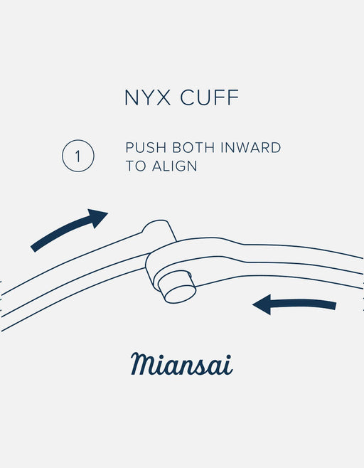 Miansai Cuffs Nyx Cuff, Sterling Silver