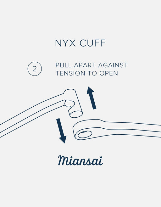 Miansai Cuffs Nyx Cuff, Sterling Silver