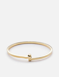 Miansai Cuffs Nyx Cuff, Gold Polished Gold Vermeil / S / Monogram: No