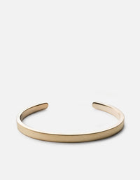 Miansai Cuffs Singular Cuff, Matte Brass Matte Brass / M / Monogram: No