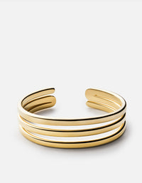 Miansai Cuffs Expo Cuff, Gold polished gold / S