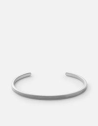 Miansai Cuffs Stag Cuff, Sterling Silver Polished Silver / S / Monogram: No