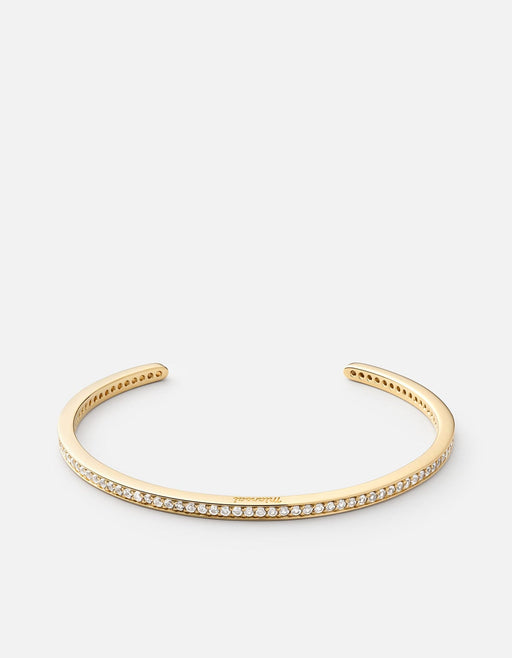 Miansai Cuffs Set Cuff, Gold Pavé Polished 14k Gold/Pave / S