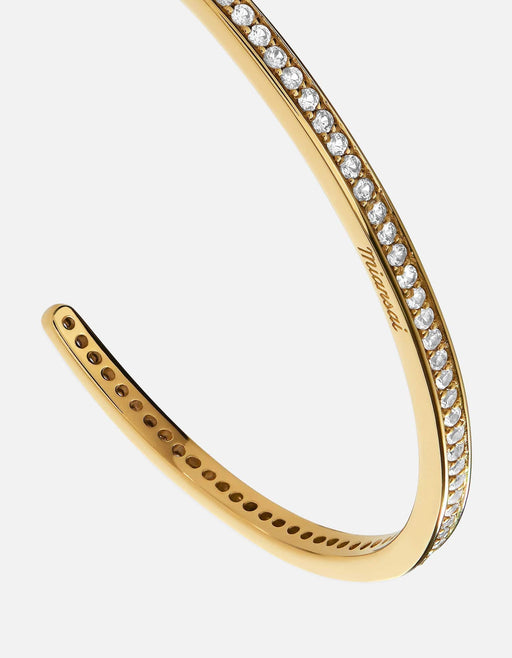 Miansai Cuffs Set Cuff, Gold Pavé Polished 14k Gold/Pave / S