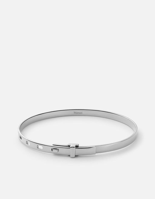 Miansai Cuffs Tailor Cuff, Sterling Silver Polished Silver / S/M / Monogram: No