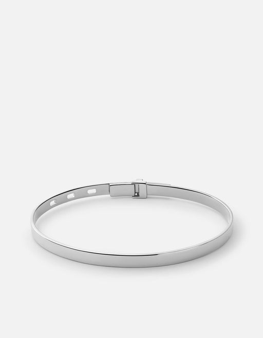 Miansai Cuffs Tailor Cuff, Sterling Silver Polished Silver / M/L / Monogram: No