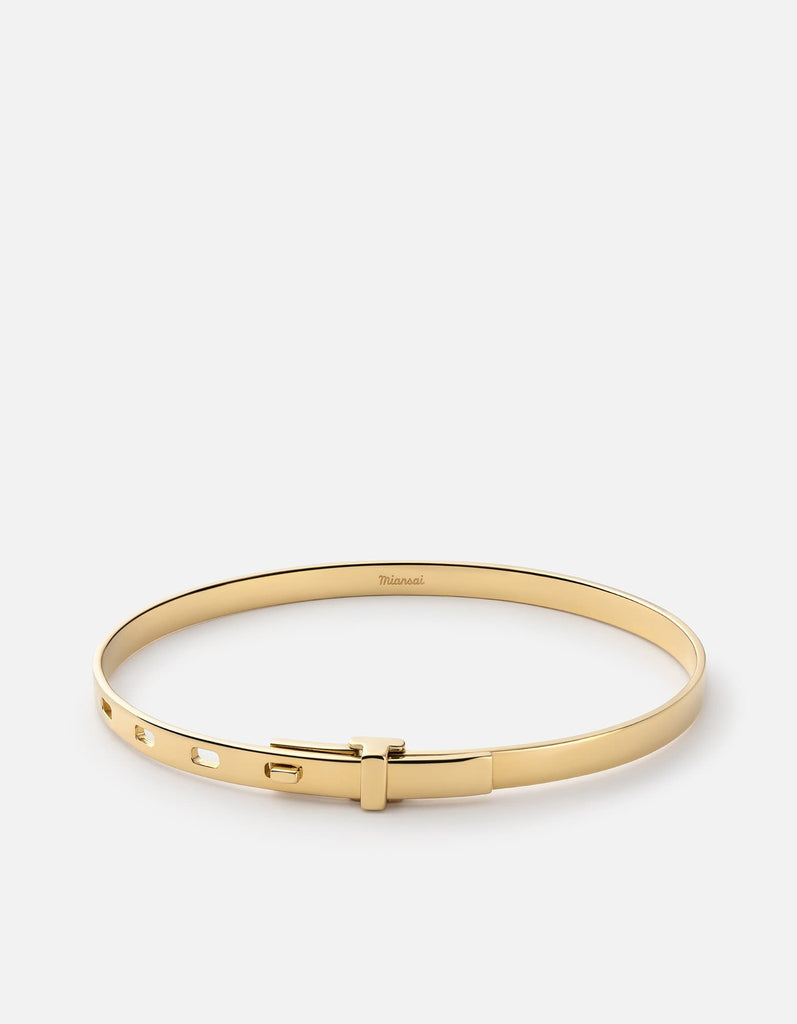 Miansai Cuffs Tailor Cuff, Gold Vermeil