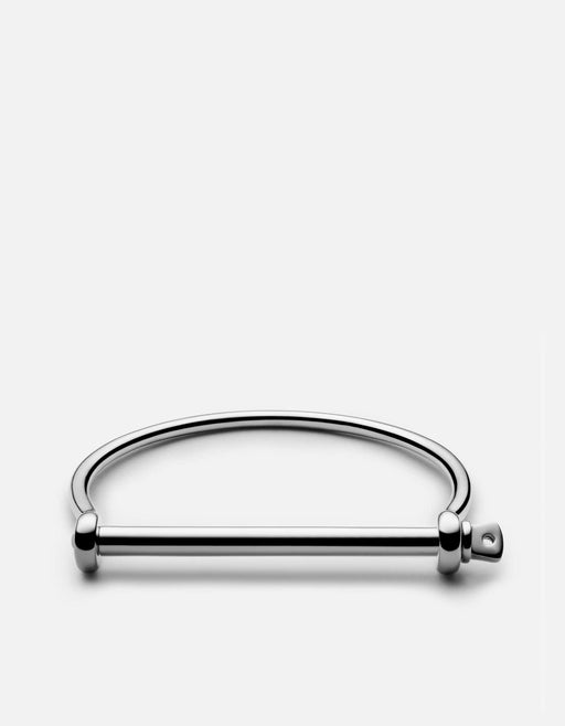 Miansai Cuffs Thin Screw Cuff, Sterling Silver