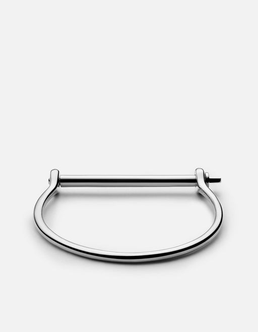 Miansai Cuffs Thin Screw Cuff, Sterling Silver