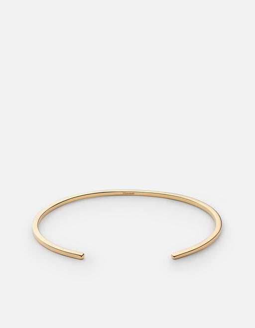 Miansai Cuffs Arbor Cuff, Gold Vermeil Polished Gold / S / Monogram: No