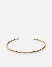 Miansai Cuffs Beam Cuff, Gold Polished Gold Vermeil / M