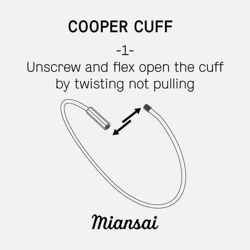 Miansai Cuffs Cooper Cuff, Sterling Silver Polished Silver / M