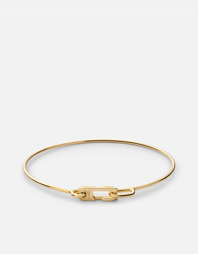 Miansai Cuffs Annex Cuff, Gold Vermeil Polished Gold / M