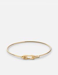 Miansai Cuffs Annex Cuff, Gold Vermeil Polished Gold / M