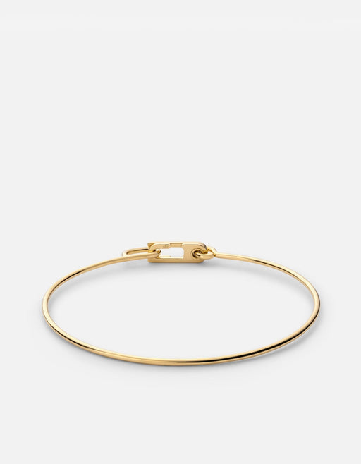 Miansai Cuffs Annex Cuff, Gold Vermeil Polished Gold / M